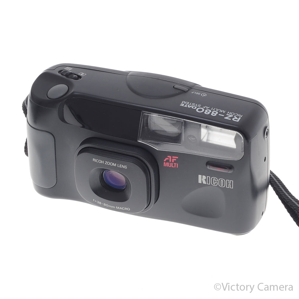 Ricoh RZ-880 Date 35mm Point and Shoot w/ 38-80mm Zoom Lens [EXC+] - Victory Camera