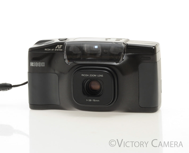 Ricoh Shotmaster Zoom 35mm Point & Shoot Film Camera 38-76mm Lens [EXC-] - Victory Camera