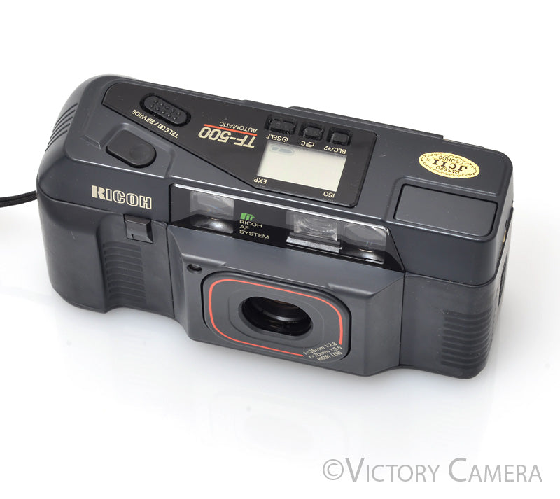 Ricoh TF-500 Automatic 35mm Film Point And Shoot Camera - Victory Camera
