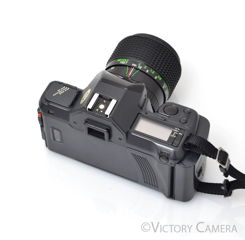 Ricoh XR-M Black 35mm Film Camera w/ 28-70mm Zoom Lens [EXC] - Victory Camera