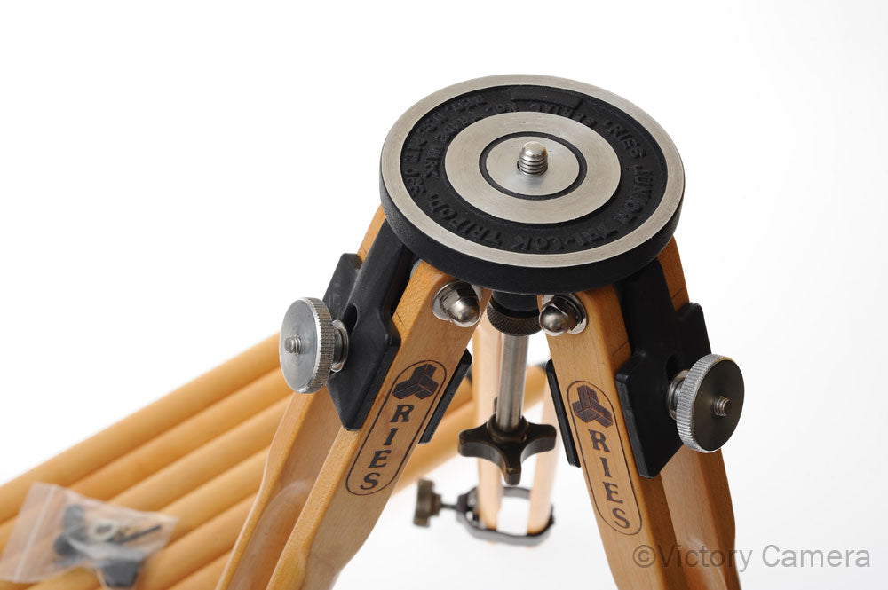 Ries Junior Deluxe Wooden Tripod [MINT-] - Victory Camera