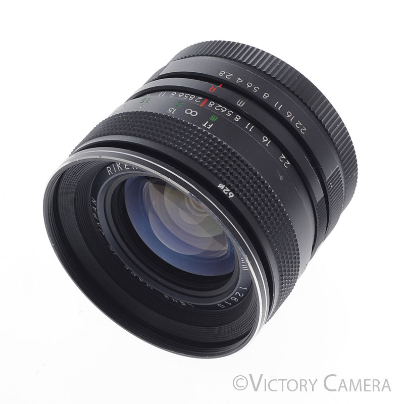 Rikenon 24mm f2.8 Wide Angle Prime Lens for Pentax M42 Mount [EXC] - Victory Camera