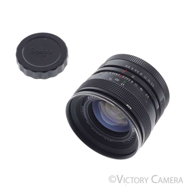 Rikenon 24mm f2.8 Wide Angle Prime Lens for Pentax M42 Mount [EXC] - Victory Camera