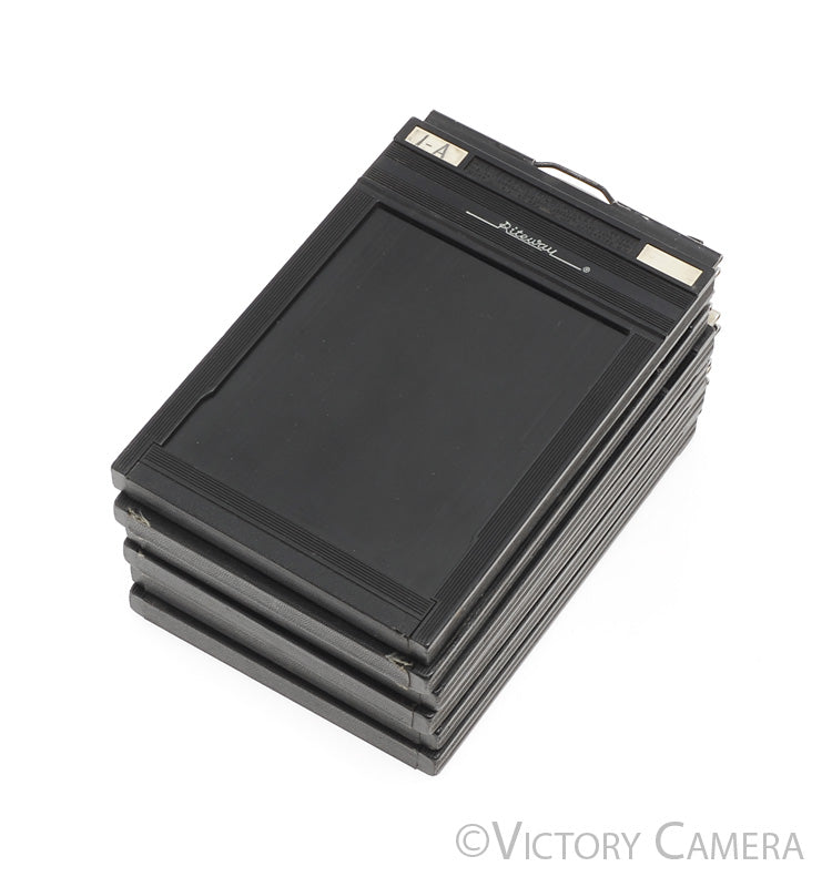 Riteway 4x5 Film Holders, Lot of 6 [EXC] - Victory Camera