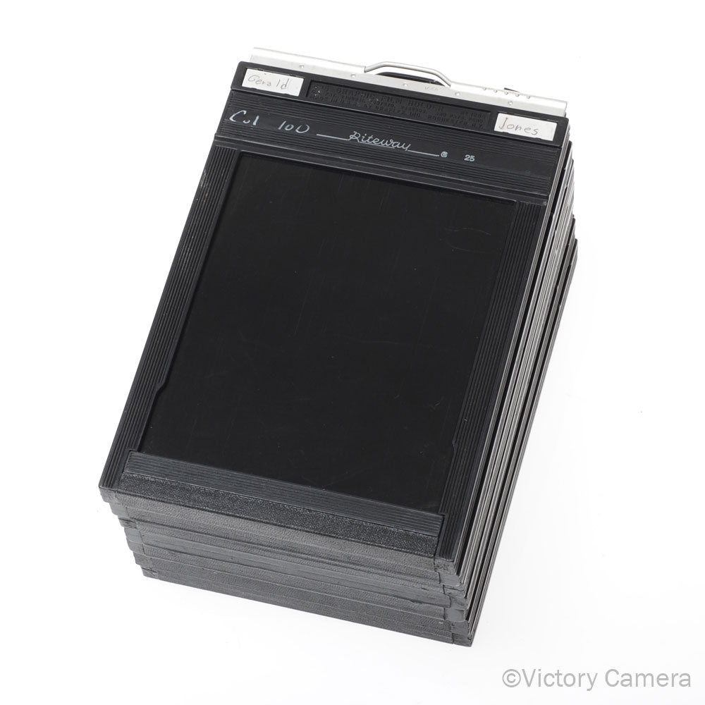 7 x Riteway 4x5 View Camera Film Holders [GOOD] image 1