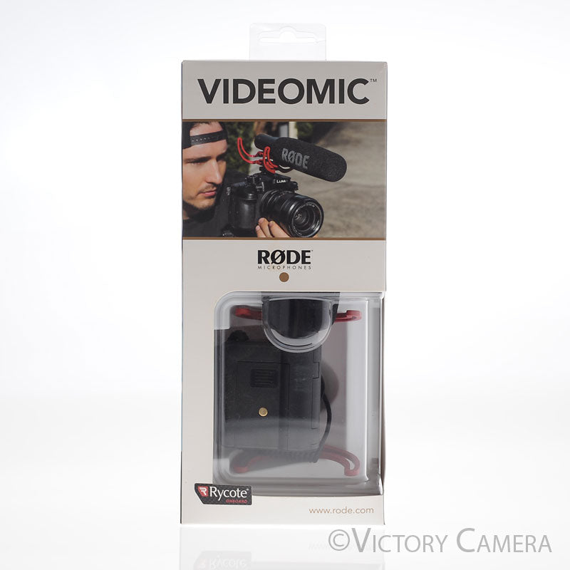 Rode VideoMic Shotgun Microphone w/ Rycote Lyre Shock Mounting [EXC] - Victory Camera
