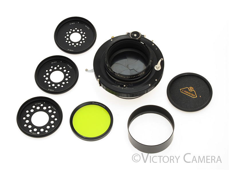 Rodenstock Tiefelbildner Imagon 300mm f5.8 Soft Focus 4x5 8x10 Lens [EXC] - Victory Camera