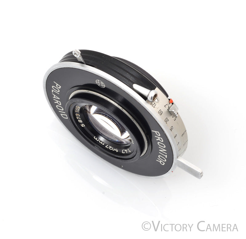Rodenstock-Ysaron 127mm f4.7 Large Format 4x5 Lens in Polaroid Prontor [EXC+] - Victory Camera