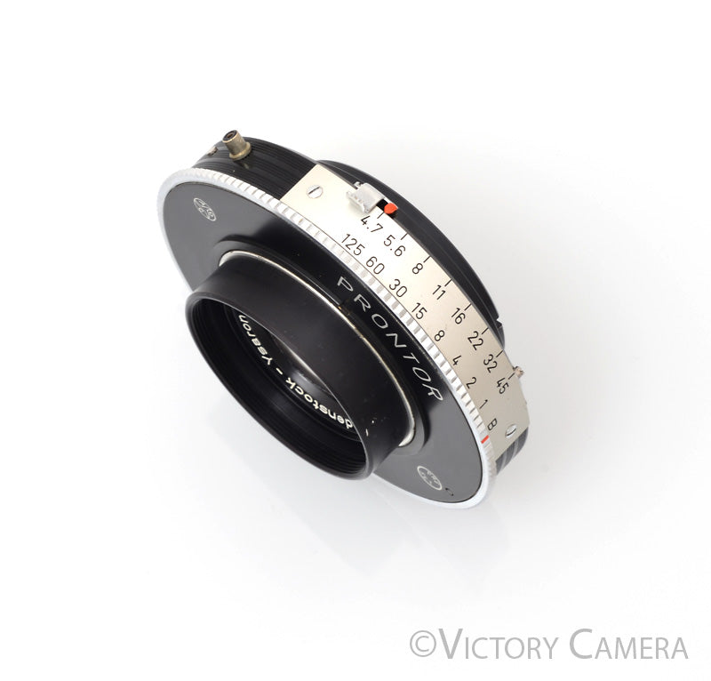 Rodenstock-Ysaron 127mm f4.7 Large Format 4x5 Lens in Polaroid Prontor [EXC+] - Victory Camera