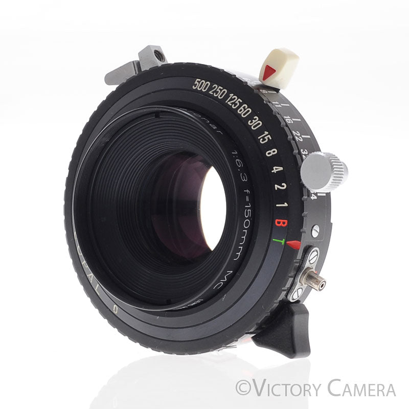 Rodenstock Geronar 150mm f6.3 MC 4x5 Lens Copal 0 Shutter [EXC+] - Victory Camera