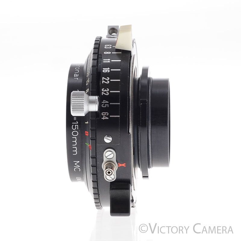 Rodenstock Geronar 150mm f6.3 MC 4x5 Lens Copal 0 Shutter [EXC+] - Victory Camera