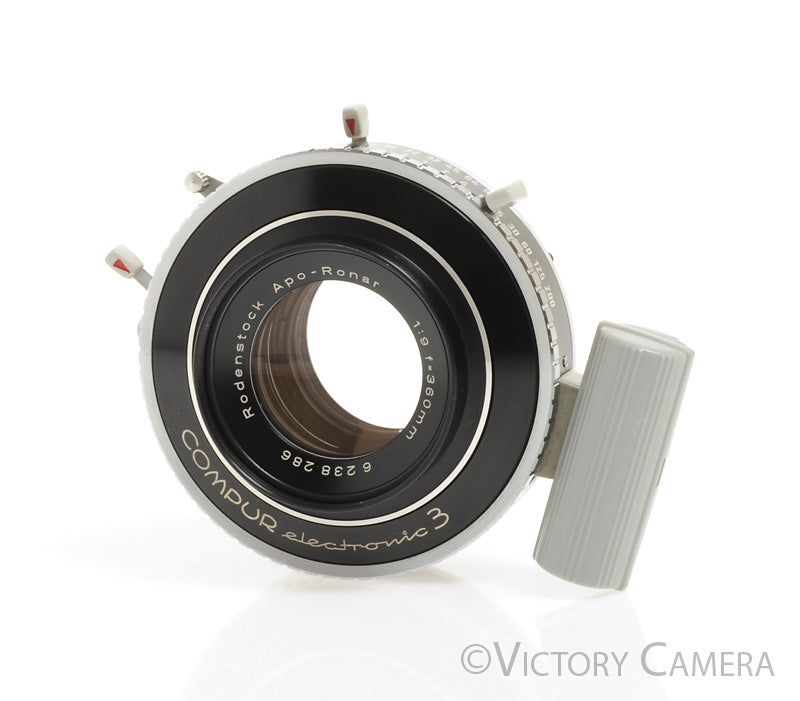 Rodenstock Apo-Ronar 360mm f9 Lens in Compur Electric 3 (Read Note) - Victory Camera