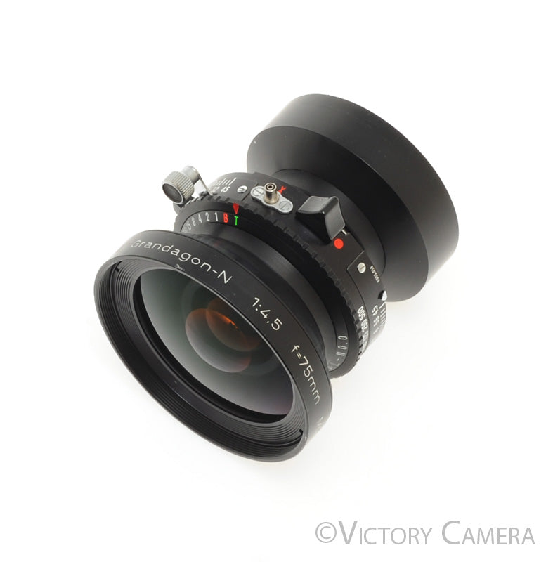Rodenstock Grandagon-N 75mm f4.5 MC Wide Angle Lens in Copal 0 Shutter [EXC] - Victory Camera