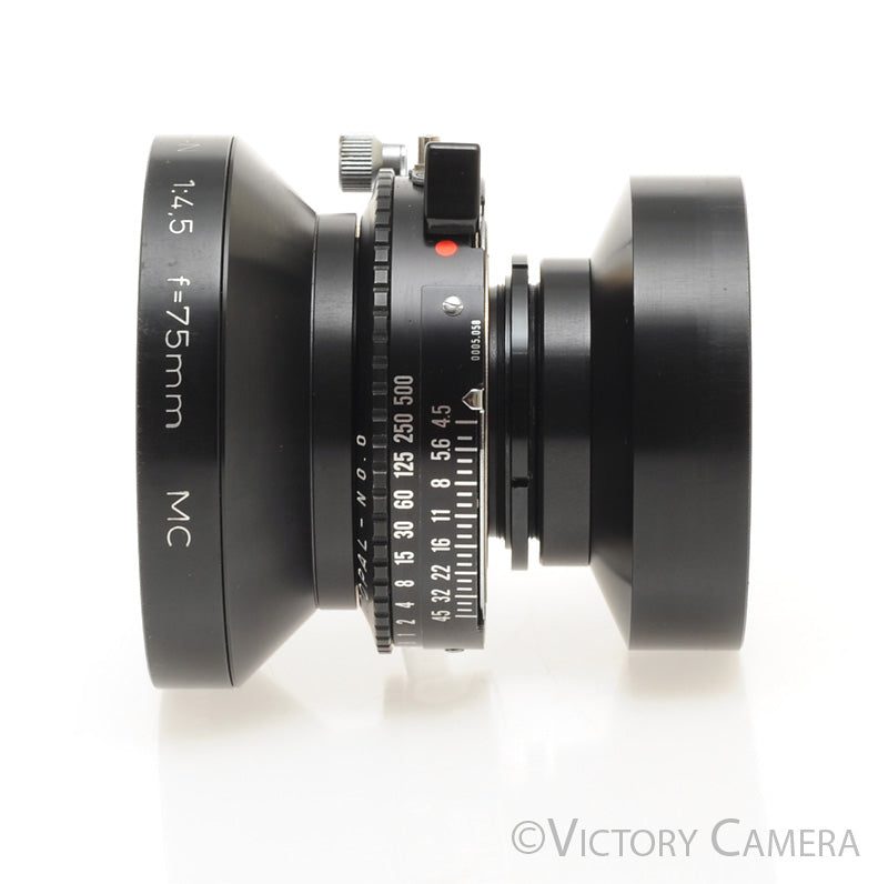 Rodenstock Grandagon-N 75mm f4.5 MC Wide Angle Lens in Copal Rodenstock Grandagon-N 75mm f4.5 MC Wide Angle Lens in Copal