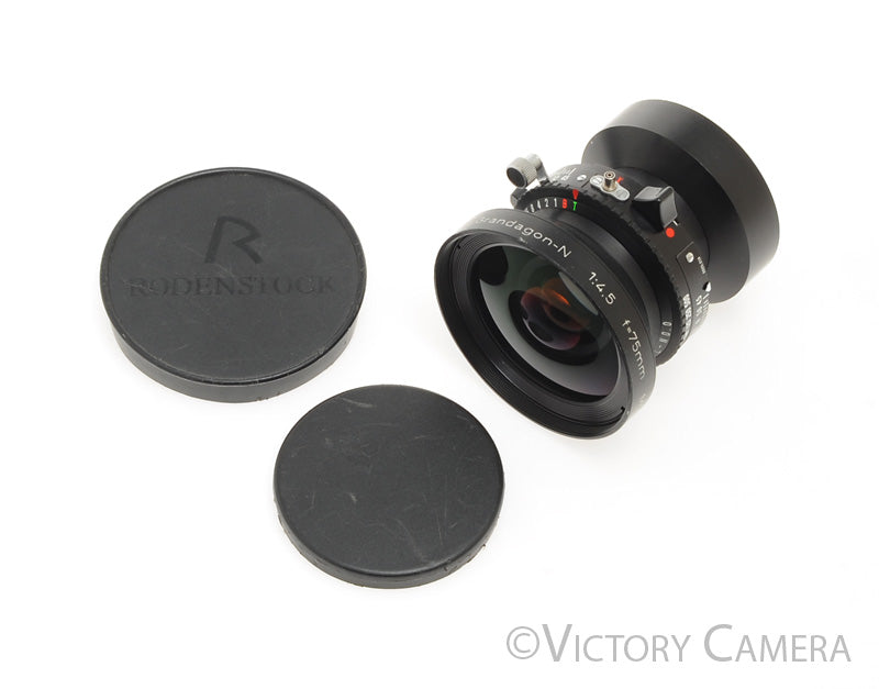 Rodenstock Grandagon-N 75mm f4.5 MC Wide Angle Lens in Copal 0 Shutter [EXC] - Victory Camera