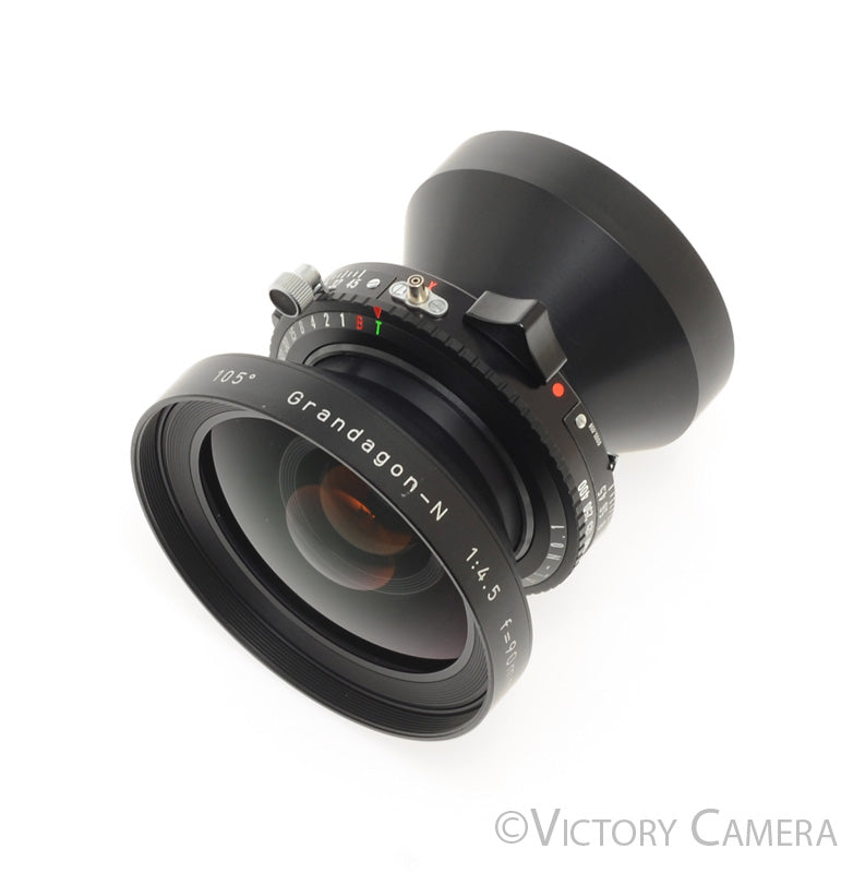 Rodenstock Grandagon-N 90mm f4.5 MC 4x5 View Camera Lens Copal Shutter [EXC-] - Victory Camera