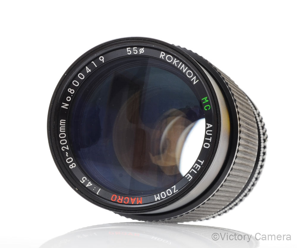 Rokinon 80-200mm F4.5 Zoom Lens Nikon AI [EXC+] image 2