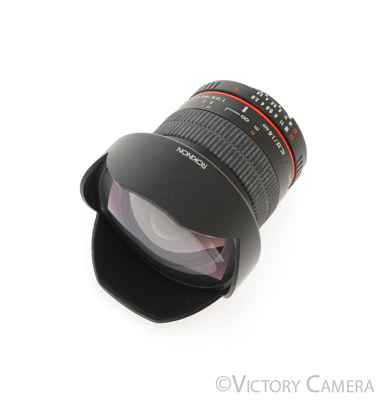 Rokinon 14mm f2.8 Wide Angle Fisheye Lens for Nikon F [EXC-] - Victory Camera