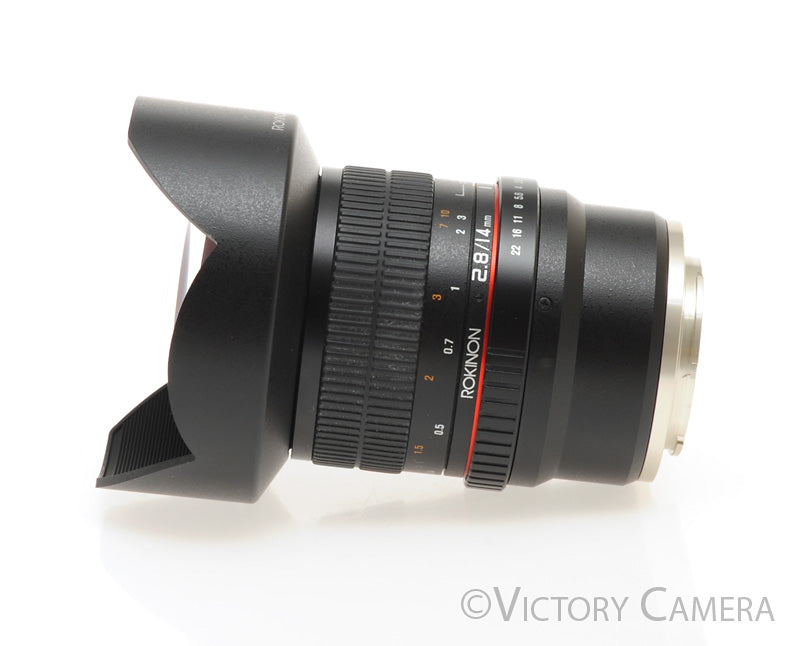 Rokinon 14mm f2.8 Wide Angle Fish Eye Lens for Sony E Mount [MINT-] - Victory Camera