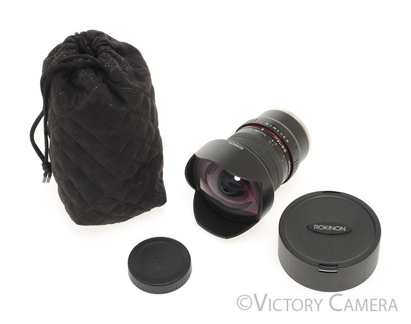 Rokinon 14mm f2.8 Wide Angle Fish Eye Lens for Sony E Mount [MINT-] - Victory Camera