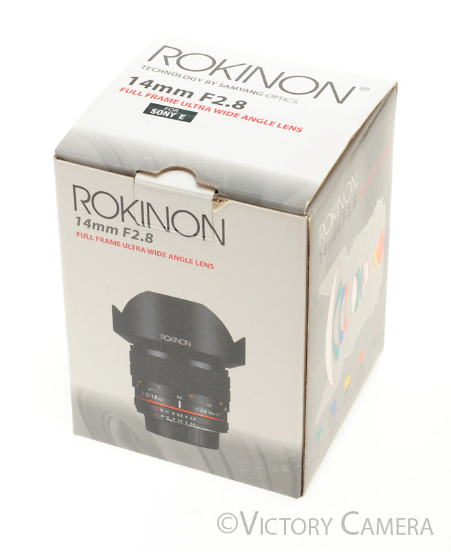 Rokinon 14mm f2.8 Wide Angle Fish Eye Lens for Sony E Mount [MINT-] - Victory Camera
