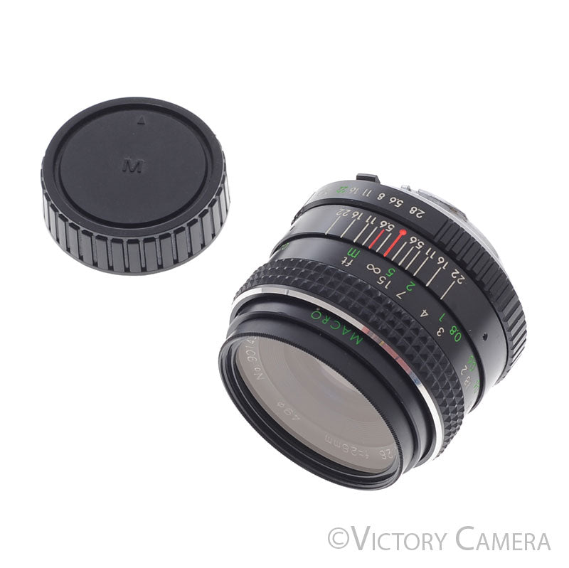 Rokinon MC 28mm f2.8 1:4 Macro Wide Angle Lens for Minolta  [EXC-]