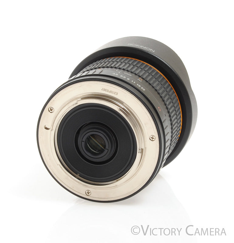 Rokinon 8mm f3.5 CS Fish Eye Lens for Sony / Minolta A Mount