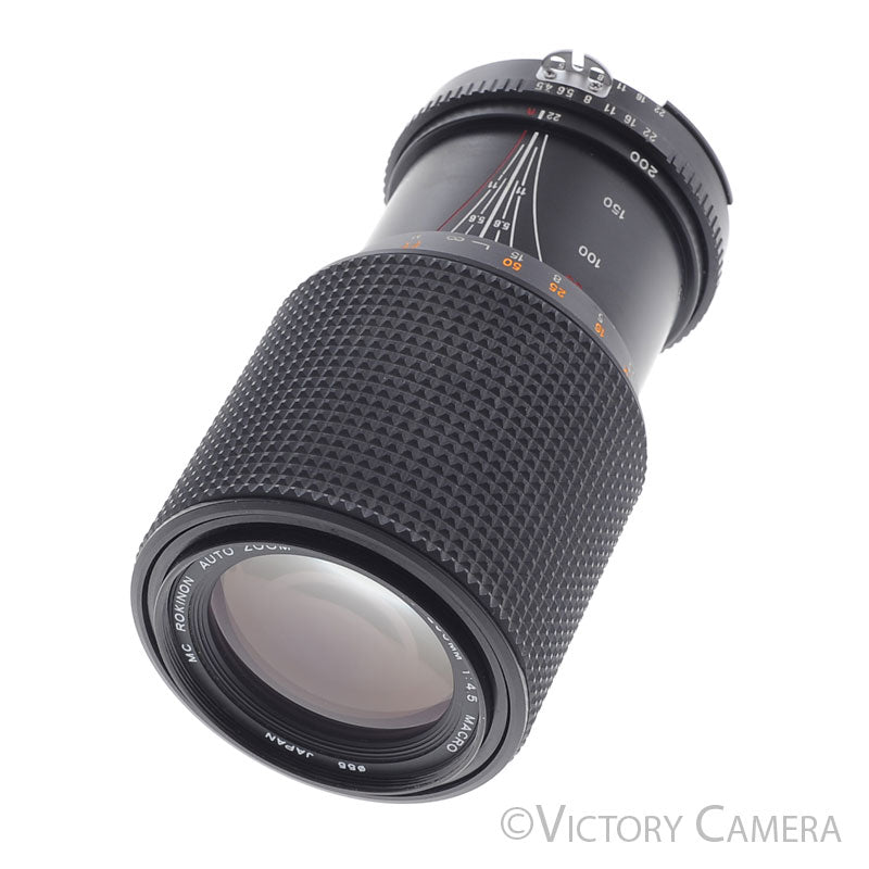 Rokinon MC 80-200mm f4.5 Telephoto Zoom Lens for Nikon AI-S [EXC+]