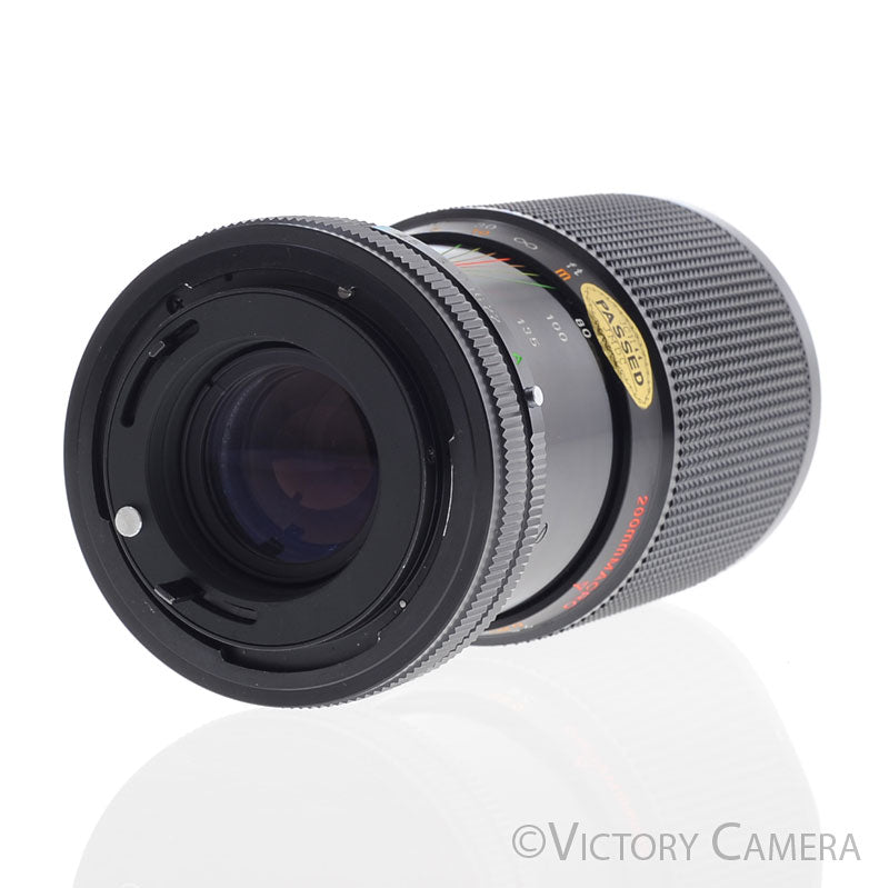 Rokinon Super Coated 80-200mm f4.5 Telephoto Zoom Lens for Canon FD [EXC] - Victory Camera