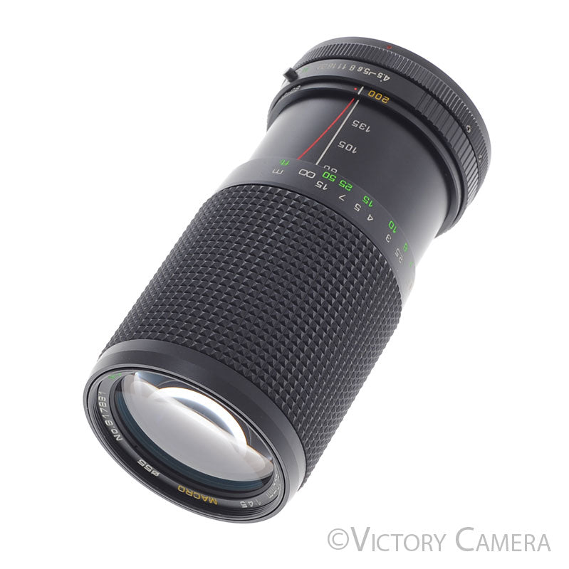 Rokinon Super Coated 80-200mm f4.5 Telephoto Zoom Lens for Canon FD [E