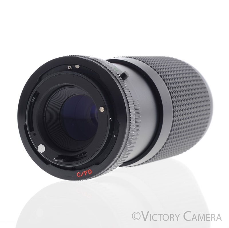 Rokinon Super Coated 80-200mm f4.5 Telephoto Zoom Lens for Canon FD [EXC] - Victory Camera