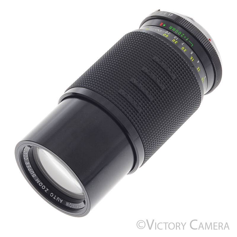Rokinon Super Coated 80-200mm f4.5 Telephoto Zoom Lens for Minolta MD