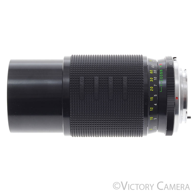Rokinon Super Coated 80-200mm f4.5 Telephoto Zoom Lens for Minolta MD [EXC] - Victory Camera