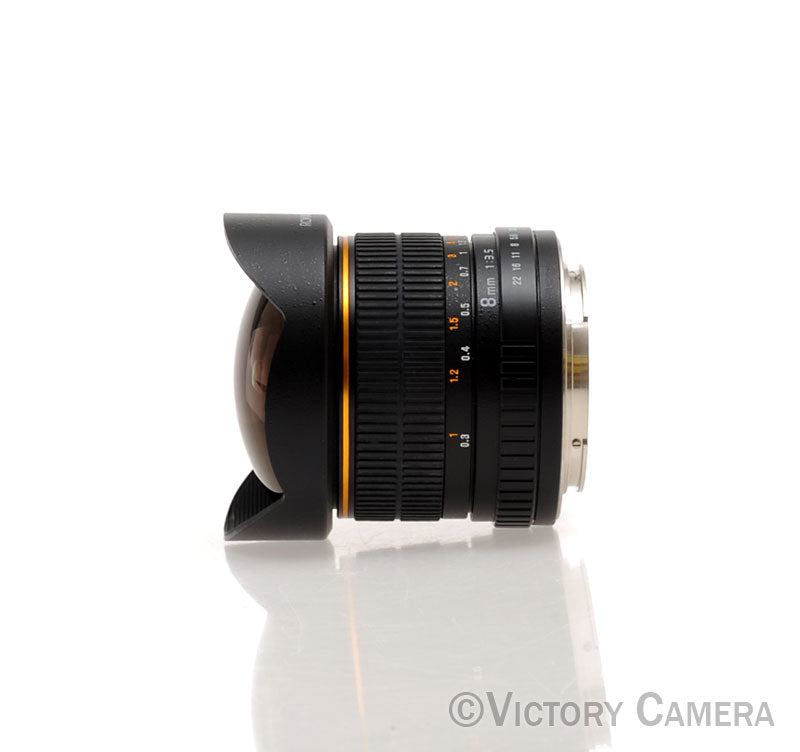 Rokinon Aspherical 8mm f3.5 Very Wide Angle Fisheye Lens for Canon EF [EXC+]