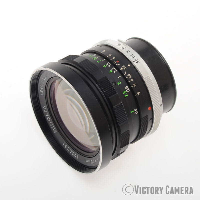 Minolta MC W.Rokkor SG 28mm f3.5 Manual Focus Wide Angle Prime Lens [EXC]