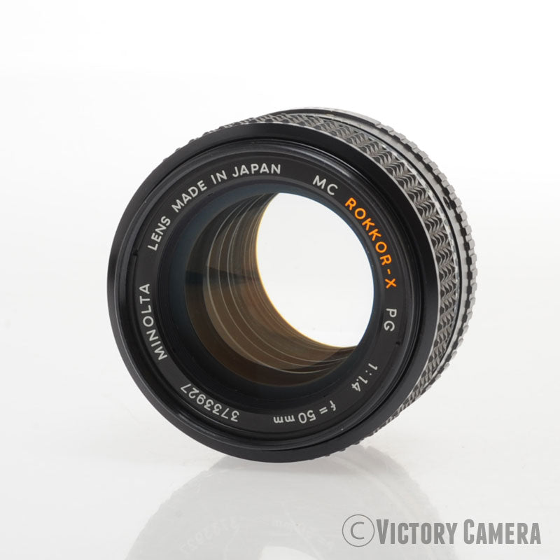 Minolta MC Rokkor-X PG 50mm f1.4 Prime Lens [EXC+]