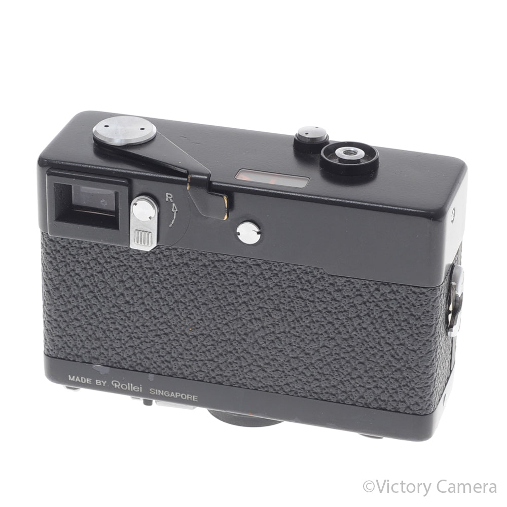 Rollei 35S 35 S 40mm f2.8 Zeiss Sonnar Black Camera -No Meter- [EXC-] image 3