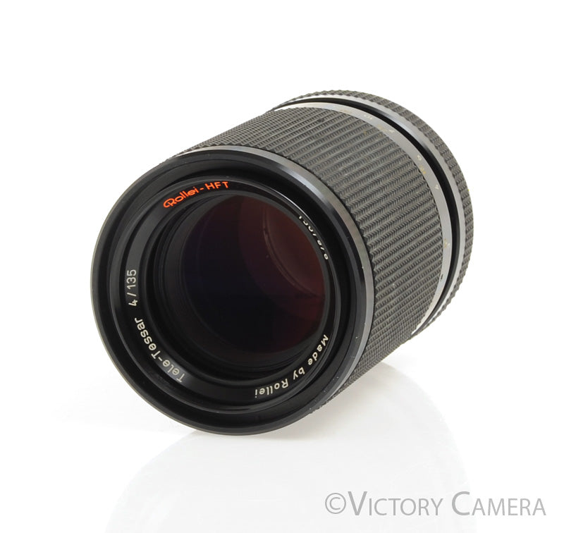 Rollei HFT 135mm f4 Tele-Tessar Telephoto Lens for Rollei/QBM Mount [E