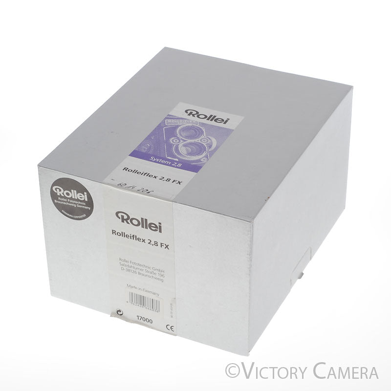 Rollei 2.8 FX 2.8FX Medium Format TLR Camera w/ 80mm f2.8 Planar Lens [MINT] image 13