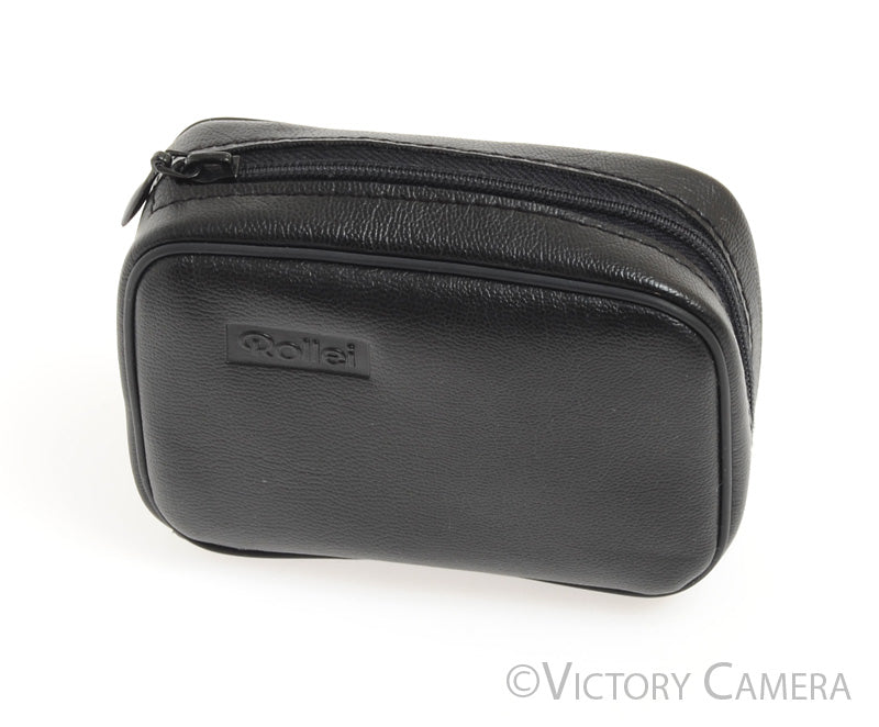 Original Rollei 35 Black Leather Camera Case [EXC] - Victory Camera
