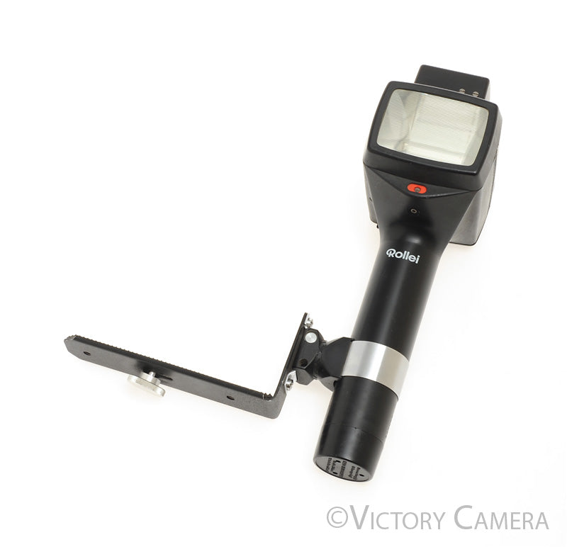 Rollei E36RE Flash w/ L Bracket + AC Adapter (only) [EXC] - Victory Camera