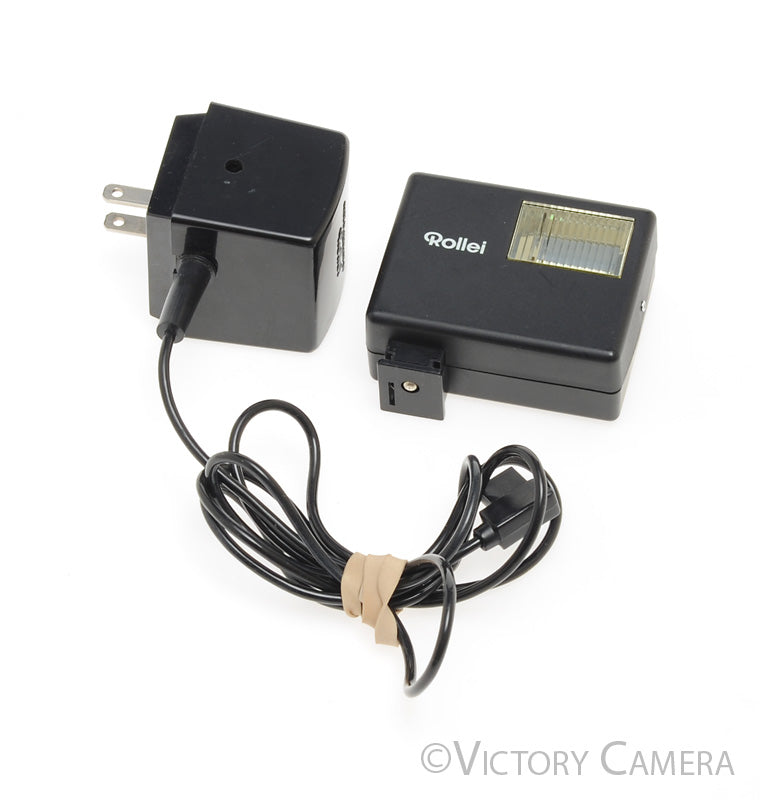 Rollei E15 Flash for 35 with Power Supply for E15 E17 E17C [EXC+] - Victory Camera