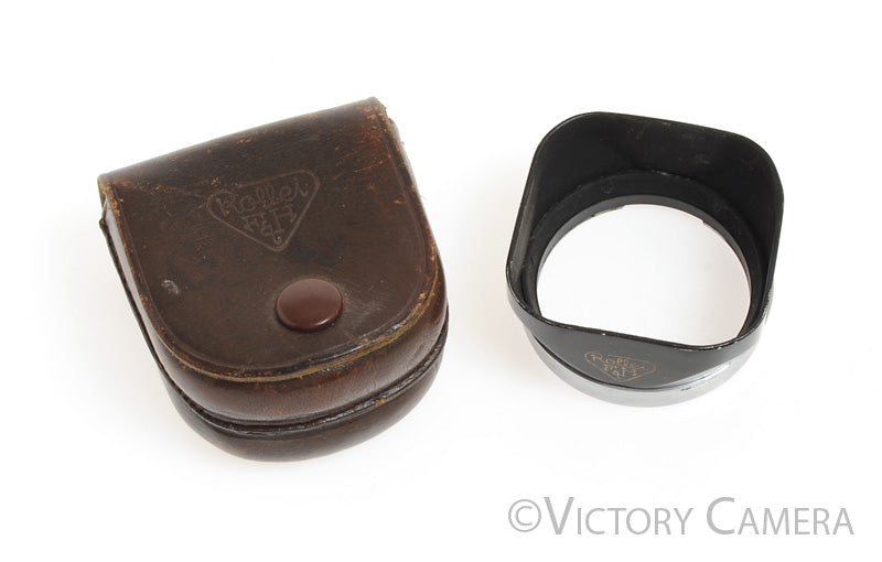 Rollei Rolleiflex Camera Bay I Lens Shade Hood w/ Case [EXC] - Victory Camera