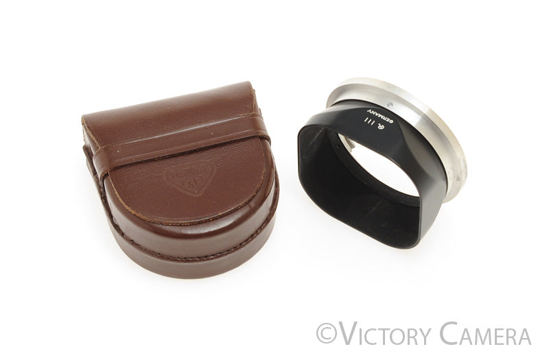 Rollei Bay III Lens Shade / Hood w/ Case [EXC] - Victory Camera