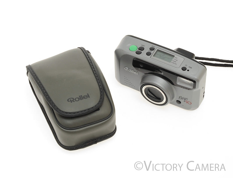 Rollei Prego 90 Point &amp; Shoot FILM Camera w/ 28-90mm Zoom Lens - Victory Camera