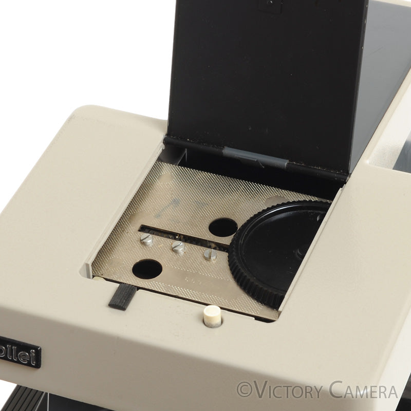 Rollei P11.0 35mm &amp; Medium Format Universal Slide Projector w/ 110mm f2.8 Lens - Victory Camera
