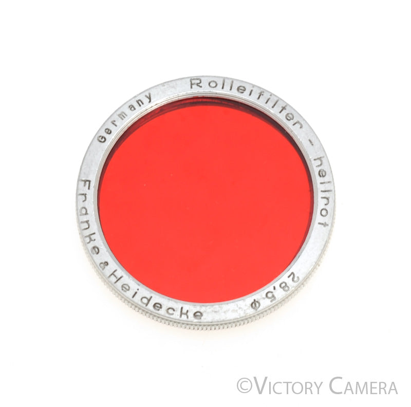 Rollei Rolleiflex Hellrot Red Lens Filter Bay I 28.5mm [GOOD] - Victory Camera