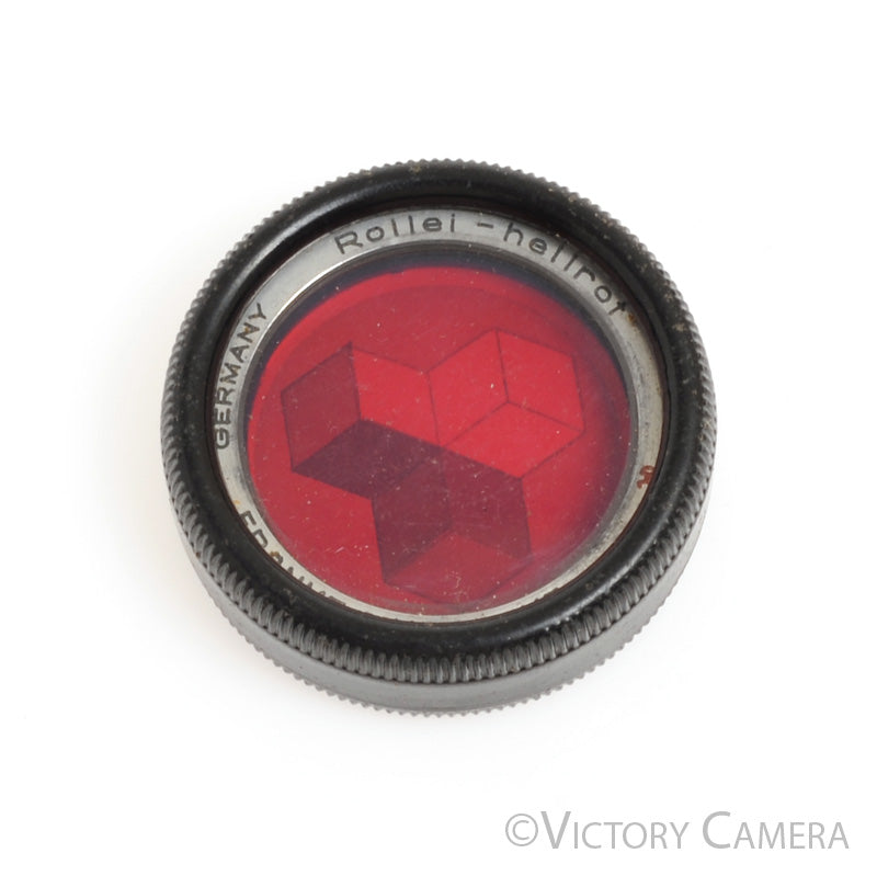 Rollei Rolleiflex Hellrot Red Lens Filter Bay I 28.5mm -Clean-