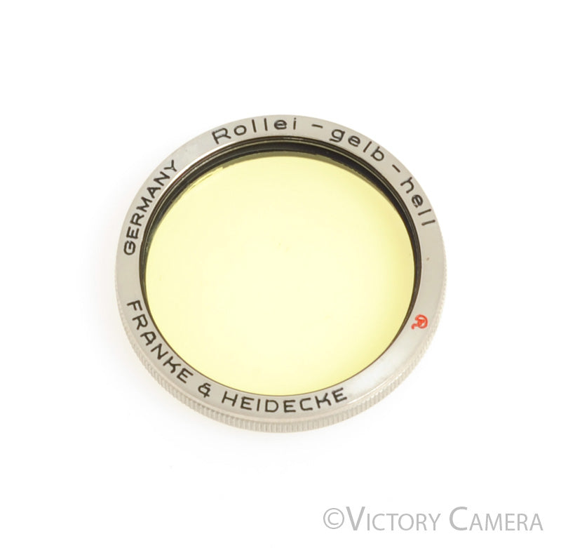Rollei Rolleiflex Bay I 28.5mm Gelb-Hell Light Yellow Filter [EXC] - Victory Camera