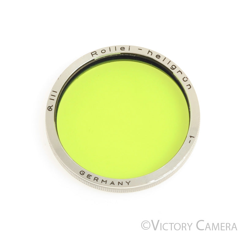 Rollei Rolleiflex Bay III Light Green Hellgrun Filter TLR  [EXC+] - Victory Camera